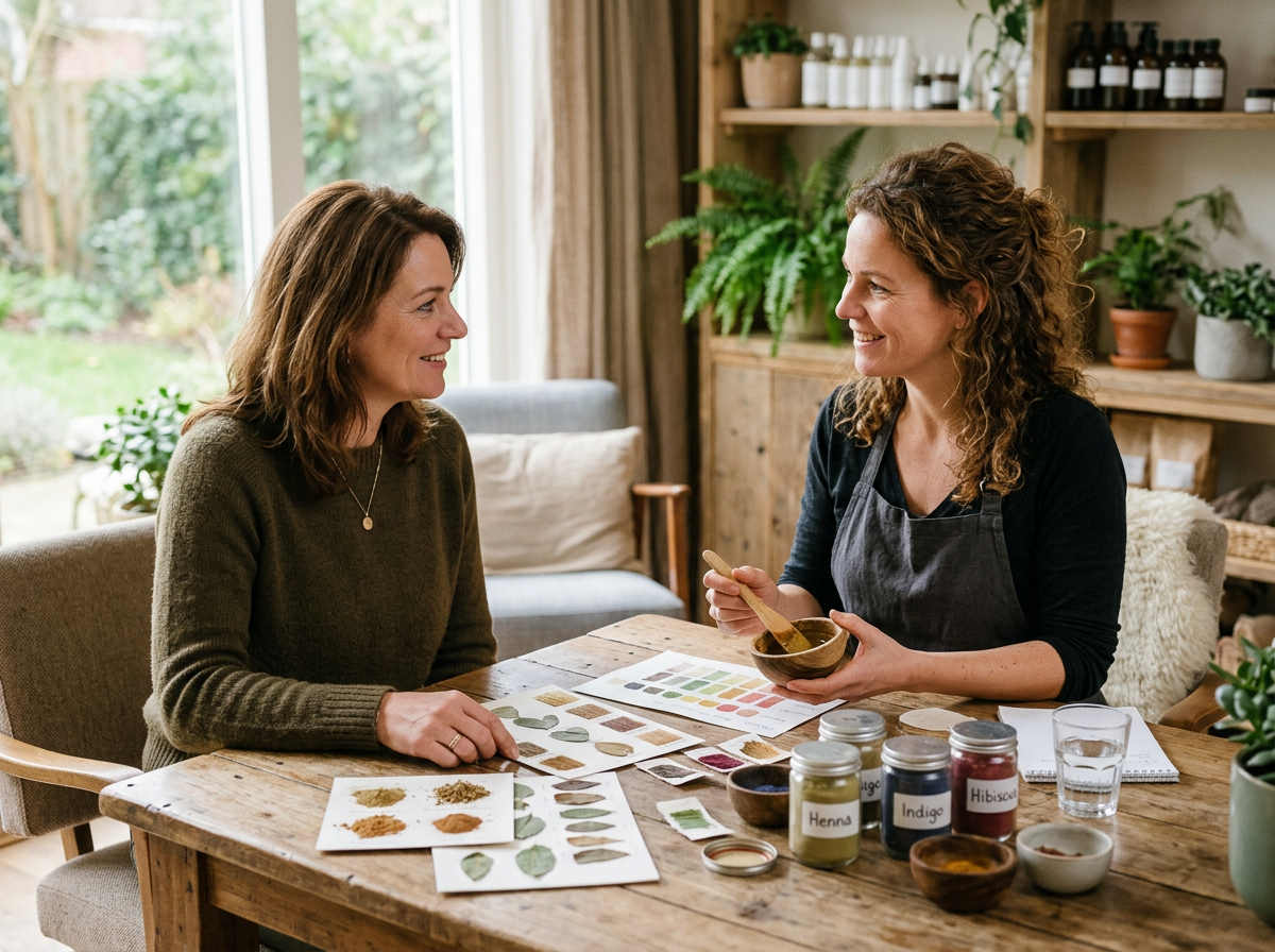 Natuurkapper bij een haarverfallergie waar let je op
