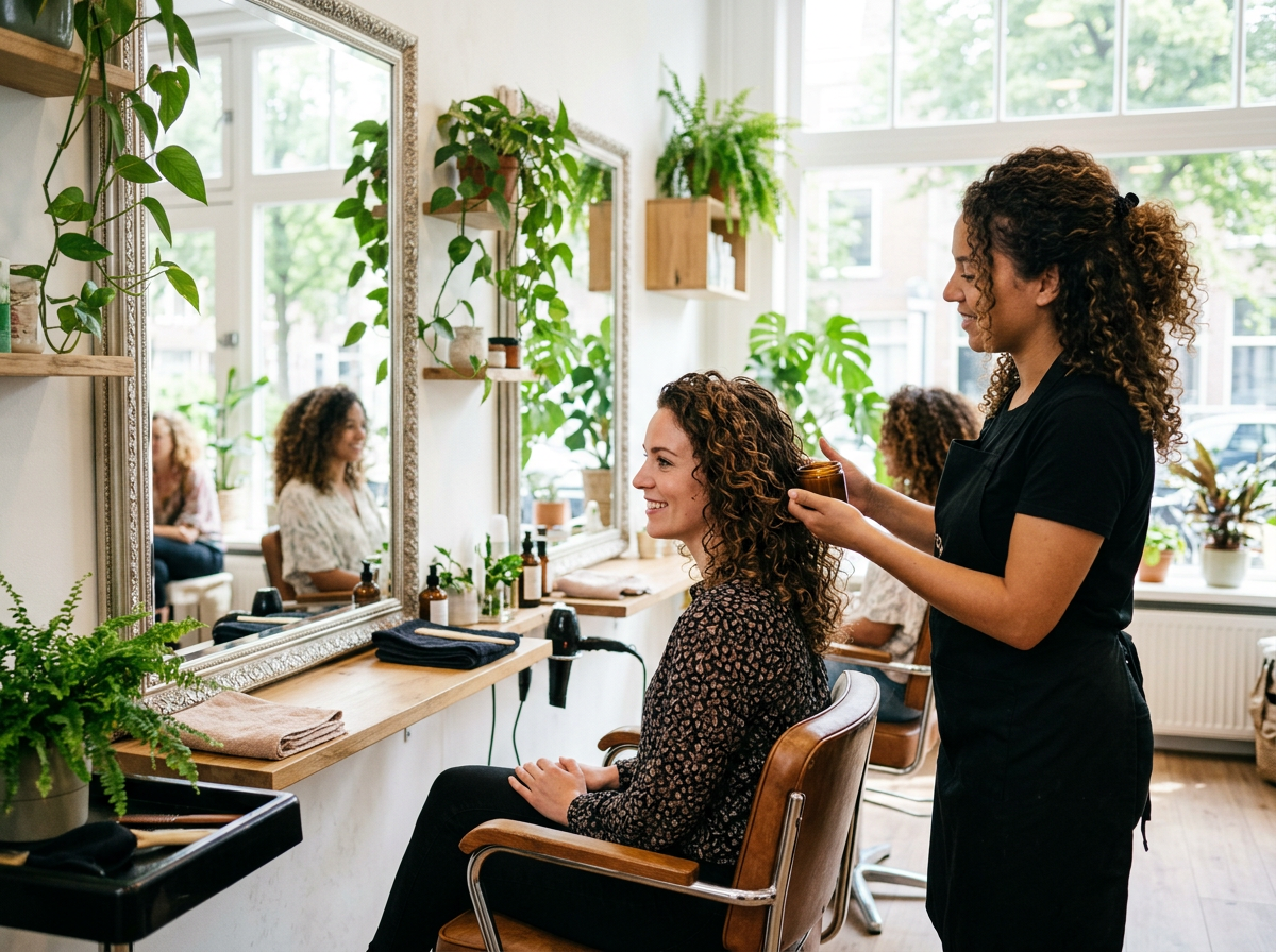Natuurkapper volgens de Curly Girl methode waar let je op Natuurkapper volgens de Curly Girl methode waar let je op